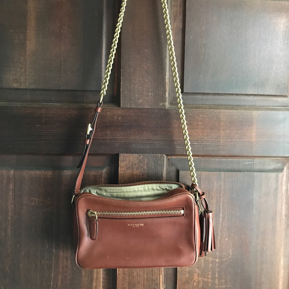 Coach leather crossbody